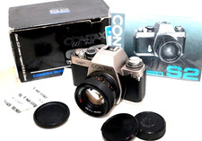 New MINT  BOXED Unused 1992 Contax S2 60th Years C/Yashica  Planar 50 f/1.4