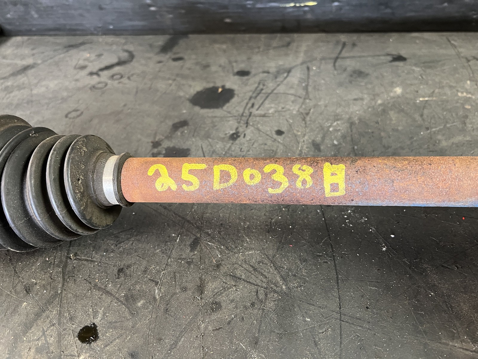 03-12 BENTLEY CONTINENTAL 6.0 FRONT DRIVER LEFT CV AXLE SHAFT