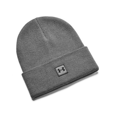 Under Armour Halftime Cuff Beanie Castlerock Black One Size Fits Most Acrylic