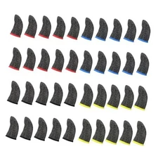 40 Pcs Finger Sleeves, Gaming Finger Sleeve for Gaming Thumb Sleeves Gaming 