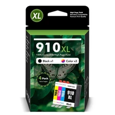910 XL 910XL Ink Cartridges 4 Pack for HP OfficeJet Pro 8020 8035 8028 8010 8022