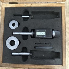 Bowers Bore Micrometer Set 10–20mm 5 Piece Internal Digital Precision Ring Gauge