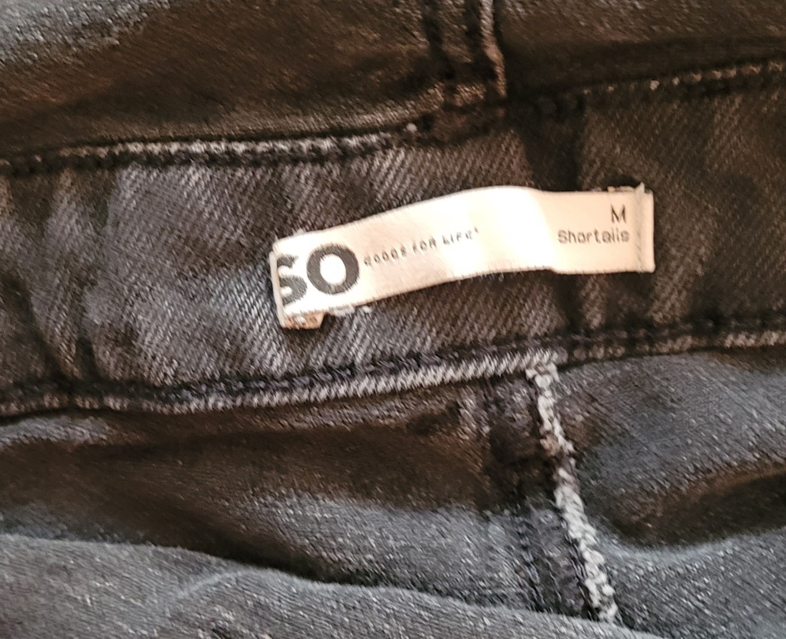 Upcycled Patchwork Shortalls - image 9