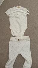 George Baby Star Print Bodysuit & Leggings Set 3–6 Months