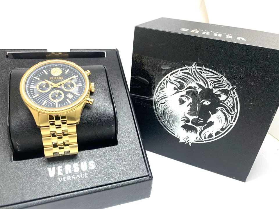 Reloj Hombre Versus by Versace VSP971021 Cronógrafo Cuarzo Oro Acero 45mm Foto 3 de 4