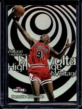 1997-98 Hoops Dennis Rodman High Voltage #16HV Bulls