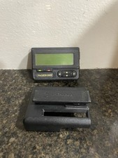Vintage Motorola Pager One Alphanumeric Beeper  Matching Belt Clip Holster