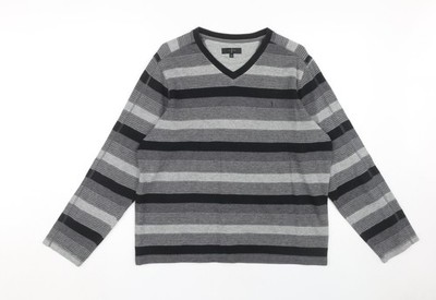 Grauer Pullover Pulli Herren UK Größe M Jasper Conran