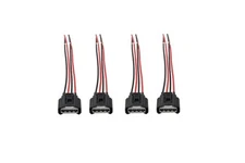 NewYall Pack of 4 Ignition Coil Female Connector Plug Harness Pigtail for HS2...