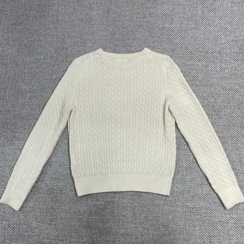 Lacoste Women's Cable Knit Sweater White Size 95 thumbnail 6
