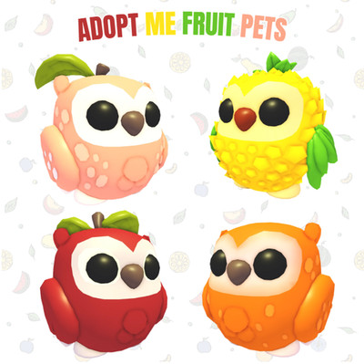 Roblox Adopt me New Fruit Pets  