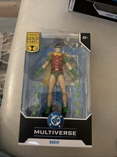 McFarlane DC Multiverse  Gold Label Robin DC Silver Age 7  New Sealed