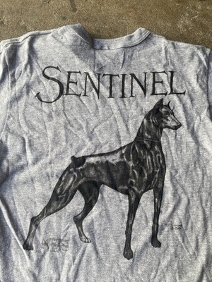 Vintage 1983 Master Graphics Hawaii Mel Isara Doberman Sentinel T-Shirt Size M