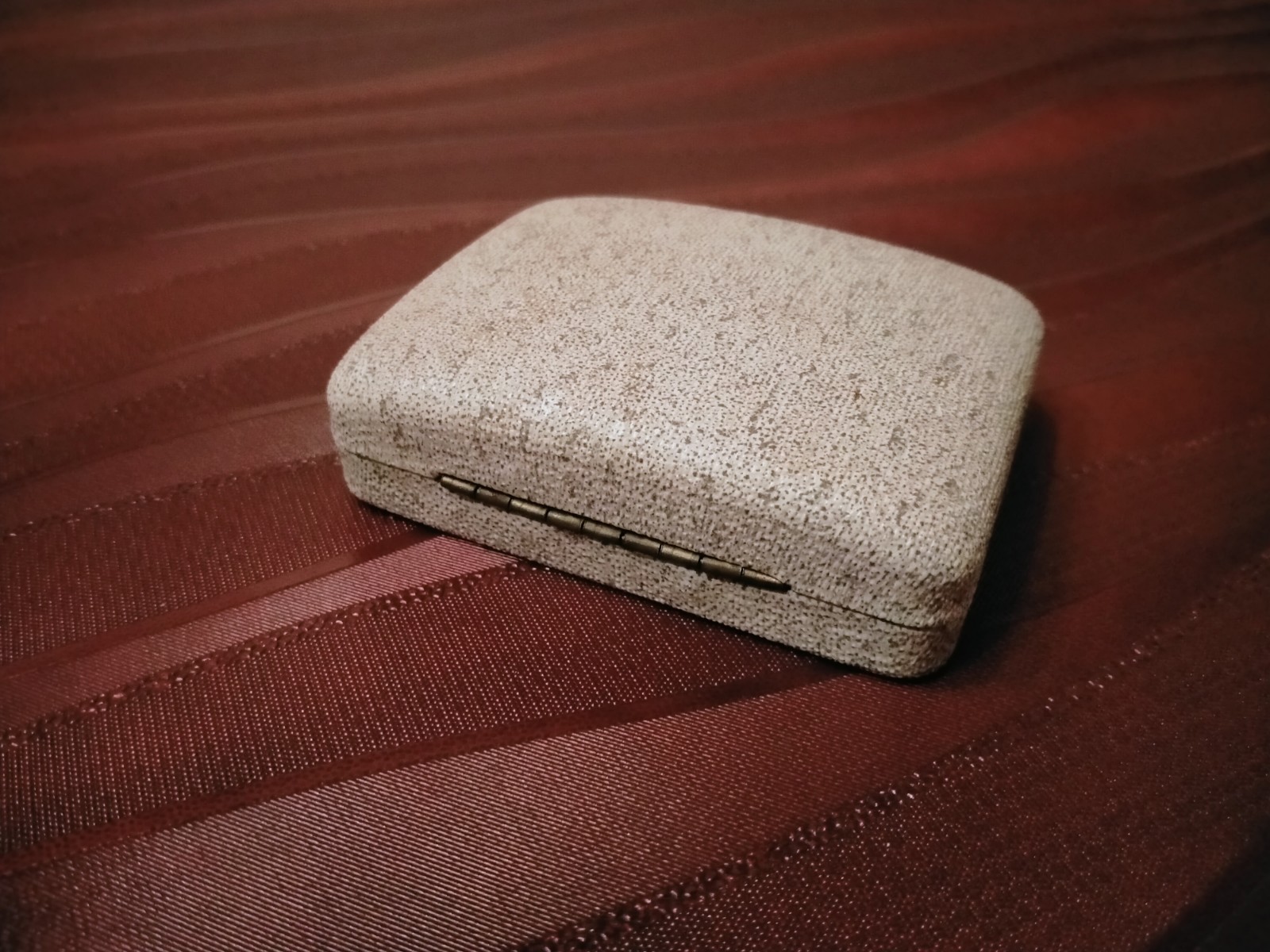 Solid Silver Modern Rectangular Cufflinks Spiral … - image 12