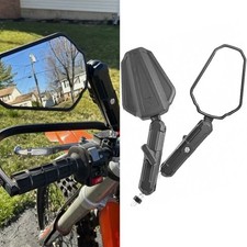 Espejos retrovisores laterales negros para moto IBEX 450 800E 450MT 700MT 800MT X