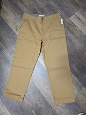 Amazon Essentials Dark Khaki Brown Pants 40w X 32l
