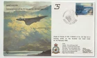 28/2/1982 Jersey Flown Cover - RAF B42 - Avro Vulcan - Disbandment of No.35 Sqn