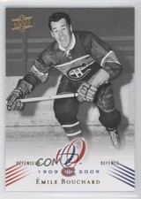 2008-09 Upper Deck Montreal Canadiens Centennial Set Emile Bouchard #45 HOF 0f8