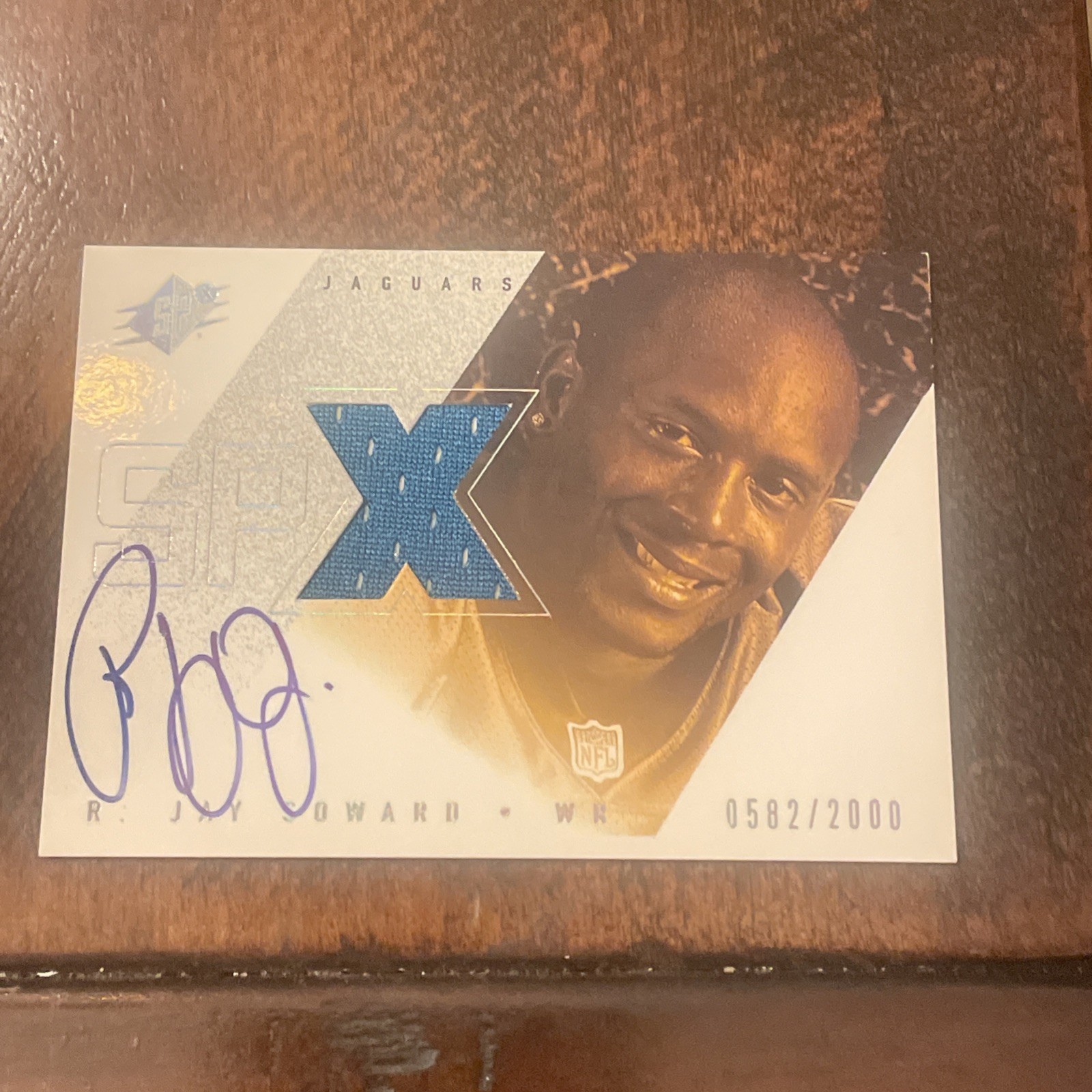 R Jay Soward Spx #148 Signed Jersey