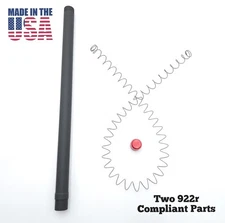 Benelli M4/M1014 Steel 7rd Magazine Tube - Black Full Length + Spring & Follower