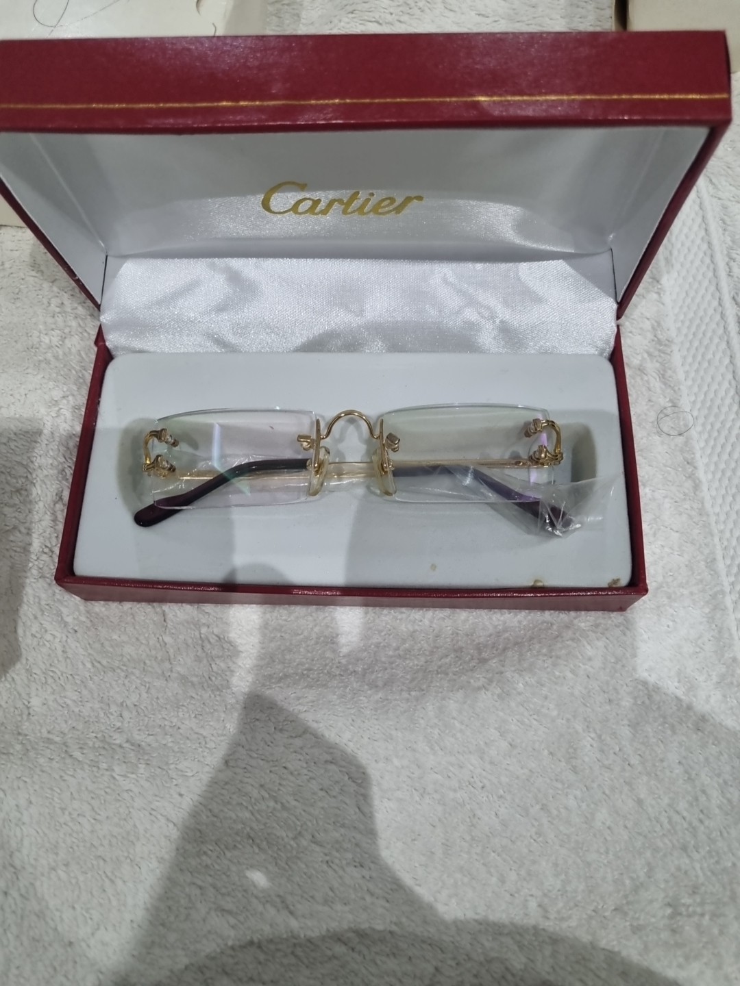 Cartier Unisex 2O Acetate Frame Eyeglasses-image