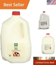 Organic Whole Milk Gallon Jug, 128 oz - Quality Dairy for Healthy Families