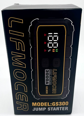 #ad LIFMOCER 12 Volts 3000A Jump Starter Model GS300 $44.99