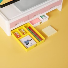Desktop Storage Tray Organizer 20x15.5x3cm Suitable for Office and School
