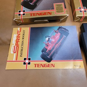 Super Sprint Nintendo NES CIB Complete in Box Tengen