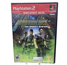 Syphon Filter The Omega Strain (Sony PlayStation 2, PS2, 2004) CIB WORKS GREAT!!