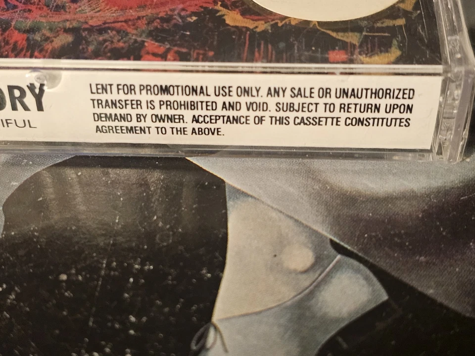 CRIMSON GLORY‎– Strange And Beautiful Cassette Atlantic 1991 SEALED PROMO  - Image 4 of 4