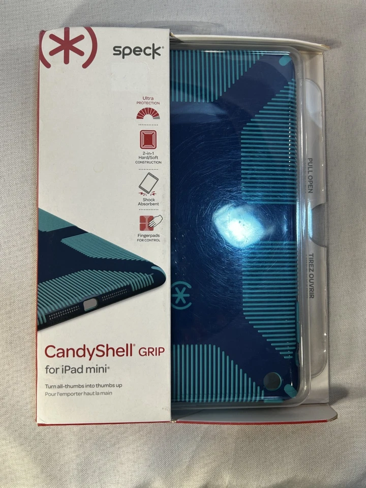 Speck IPad Mini Case Blue & Tech Armor Screen Protection Bundle - Image 2 of 4