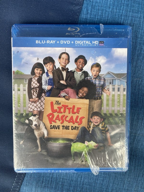 THE LITTLE RASCALS SAVE THE DAY (BLU-RAY/DVD) No Digital LIKE NEW! Doris Roberts