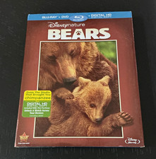 Disney Disneynature Bears Blu-ray+DVD 2014 G 78 Min Widescreen John C. Reilly