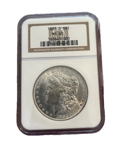 1881-O  NGC MS63 Morgan Silver Dollar Very Sharp Coin
