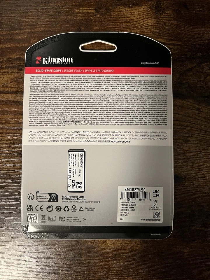 Kingston Technology A400 Solid-State Drive 120GB - Image 2 of 2