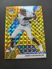2021 Panini Mosaic #243 Jazz Chisholm Reactive Yellow