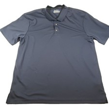 Ben Hogan Performance Mens XL Navy Blue Short Sleeve Golf Polo Shirt WT5171