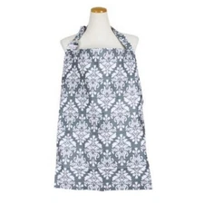 Udder Covers Cotton Nursing Cover Gray White