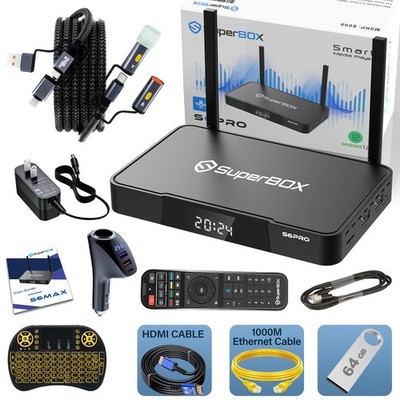 [New]]SuperBox S6 Pro - Authorized Distributor - No Fees - Fast Free Shipping!!!