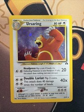 Pokemon TCG Ursaring 15/75 Neo Discovery Holo Rare Unlimited NP MINT! SWIRL on eBay