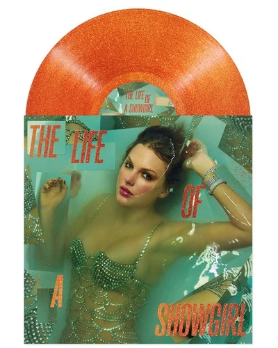 Taylor Swift - TLOAS: SWEAT AND VANILLA PERFUME PORTOFINO ORANGE GLITTER VINYL