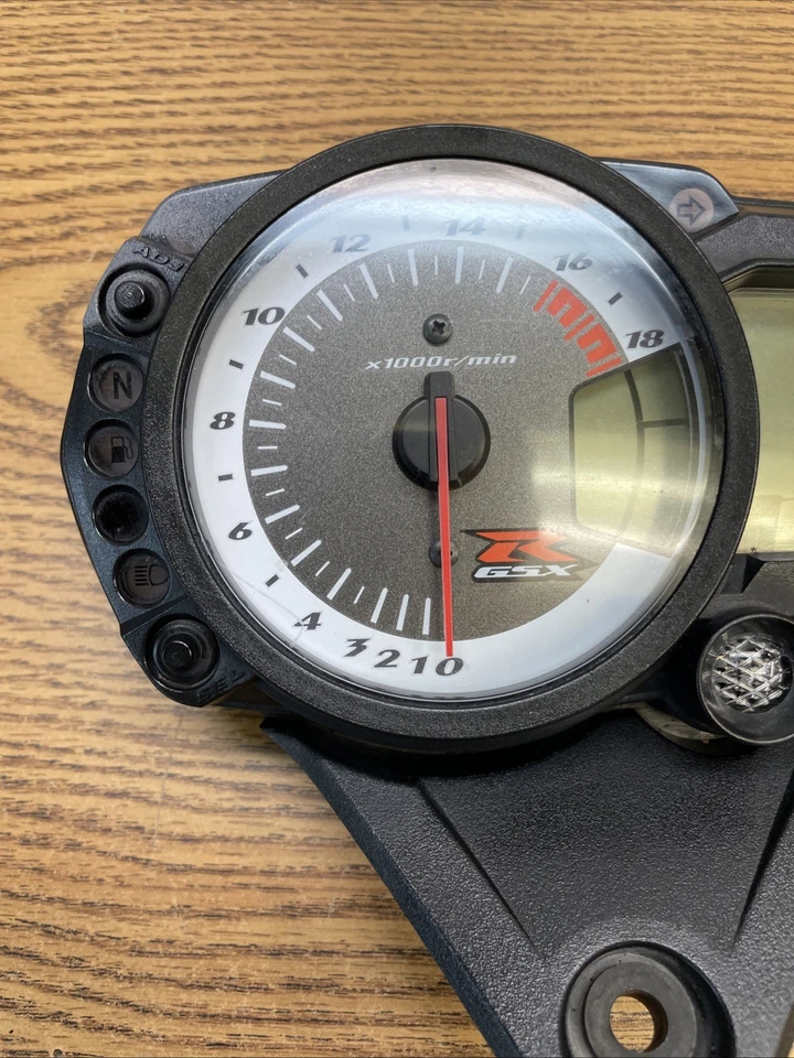 SUZUKI GSX-R600 2008-2009 SPEEDOMETER METER TACHOMETER PART # 34120-37H20 - Image 3 of 4