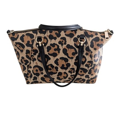 s Limited Edition Coach x Baseman Wild Beast Ocelot Prairie Leather
