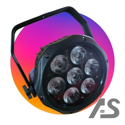 PAR LED 7x18W RGBWA-UV Outdoor IP65 Shehds