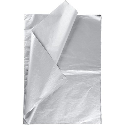 Creativ Seidenpapier, Silber, Einheitsgröße
