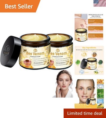 Effective Bee Venom Skin Treatment Cream - For Scars, Fine Lines & Blemishes