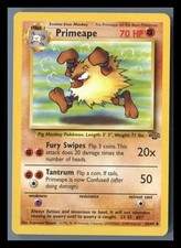 Primeape 43/64 Uncommon Jungle Pokemon Unlimited Moderately Played on eBay