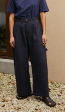 LFMarkey Workpant Washed Navy UK12