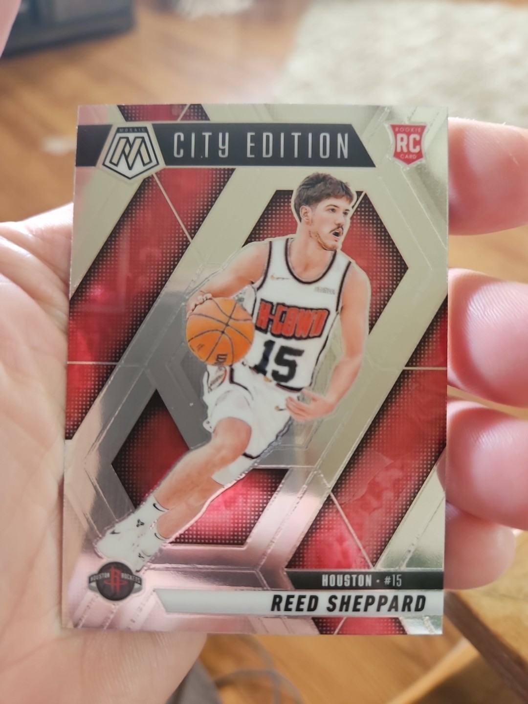 2024-25 Panini Mosaic - City Edition Reed Sheppard #276 (RC)